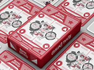 Ilustration for Royal Enfield(Playing Cards)